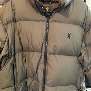 Mens browning jacket XL olive